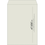 【既製品】角0(287x382mm)（〒枠なし）