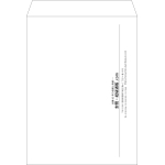 【既製品】角0(287x382mm)（〒枠なし）