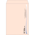 【既製品】角2(240x332mm)（〒枠なし）