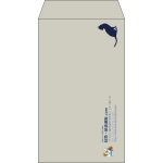 【既製品】角8(119x197mm)（〒枠なし）