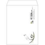 【既製品】角5(190x240mm)（〒枠なし）