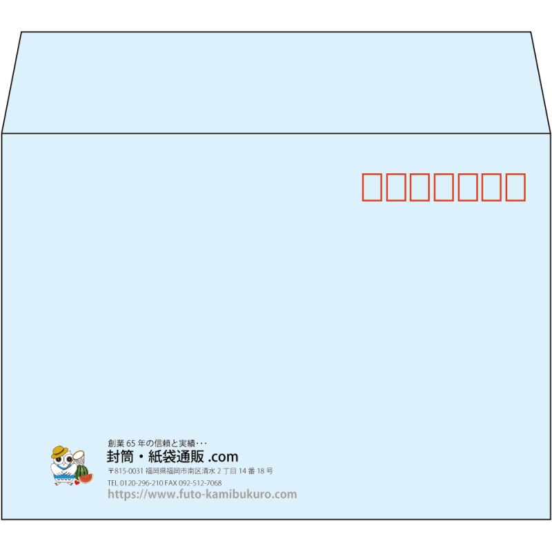 【既製品】洋2(162x114mm)（〒枠あり）