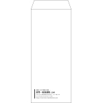 【既製品】長2(119x277mm)（〒枠なし）