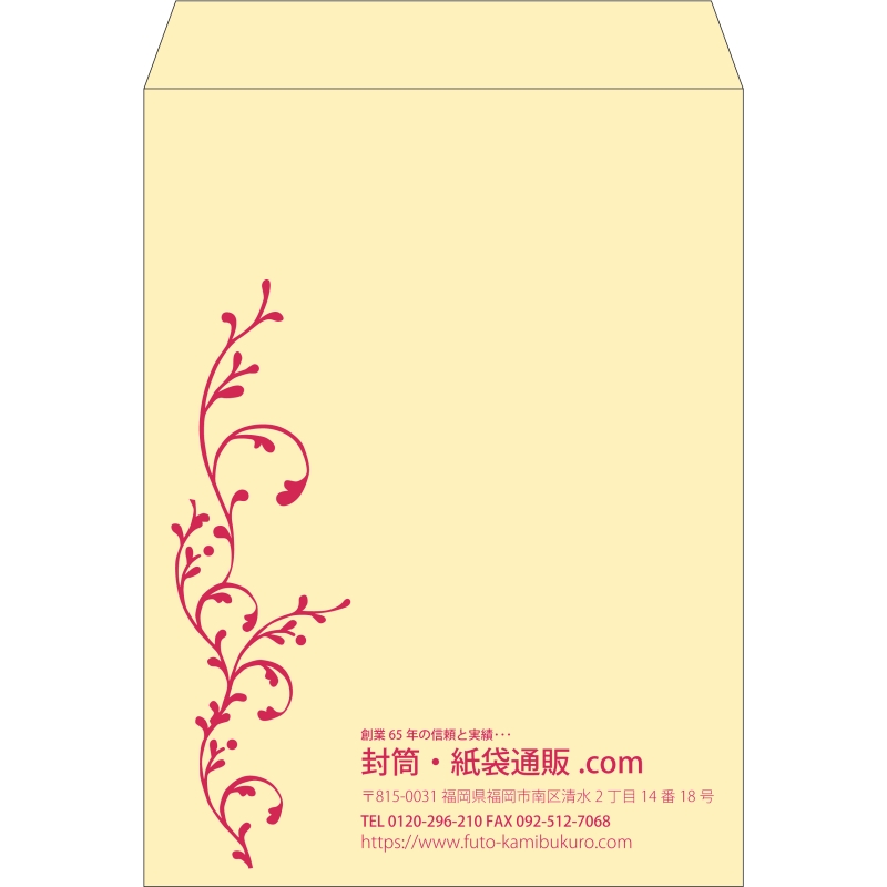 【既製品】角0(287x382mm)（〒枠なし）