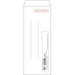 【既製品】長40(90x225mm)（〒枠あり）