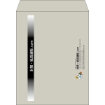 【既製品】角3(216x277mm)（〒枠なし）
