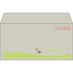 【既製品】洋長3(235x120mm)（〒枠あり）