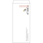 【既製品】長4(90x205mm)（〒枠あり）