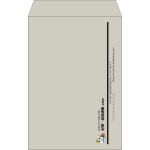 【既製品】角20(229x324mm)（〒枠なし）