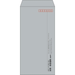 【既製品】長3(120x235mm)（〒枠あり）