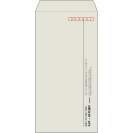 【既製品】長3(120x235mm)（〒枠あり）