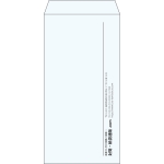 【既製品】長3(120x235mm)（〒枠なし）
