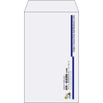 【既製品】角8(119x197mm)（〒枠なし）