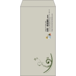 【既製品】長3(120x235mm)（〒枠なし）