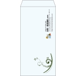 【既製品】長3(120x235mm)（〒枠なし）