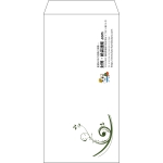 【既製品】長3(120x235mm)（〒枠なし）