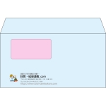 【既製品】洋長3窓付き(235x120mm)（〒枠なし）