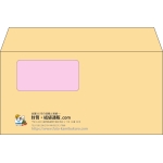 【既製品】洋長3窓付き(235x120mm)（〒枠なし）