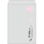 【既製品】角2(240x332mm)（〒枠なし）