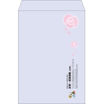 【既製品】角2(240x332mm)（〒枠なし）