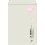 【既製品】角2(240x332mm)（〒枠なし）
