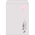 【既製品】角2(240x332mm)（〒枠なし）