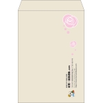 【既製品】角2(240x332mm)（〒枠なし）