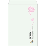 【既製品】角2(240x332mm)（〒枠なし）