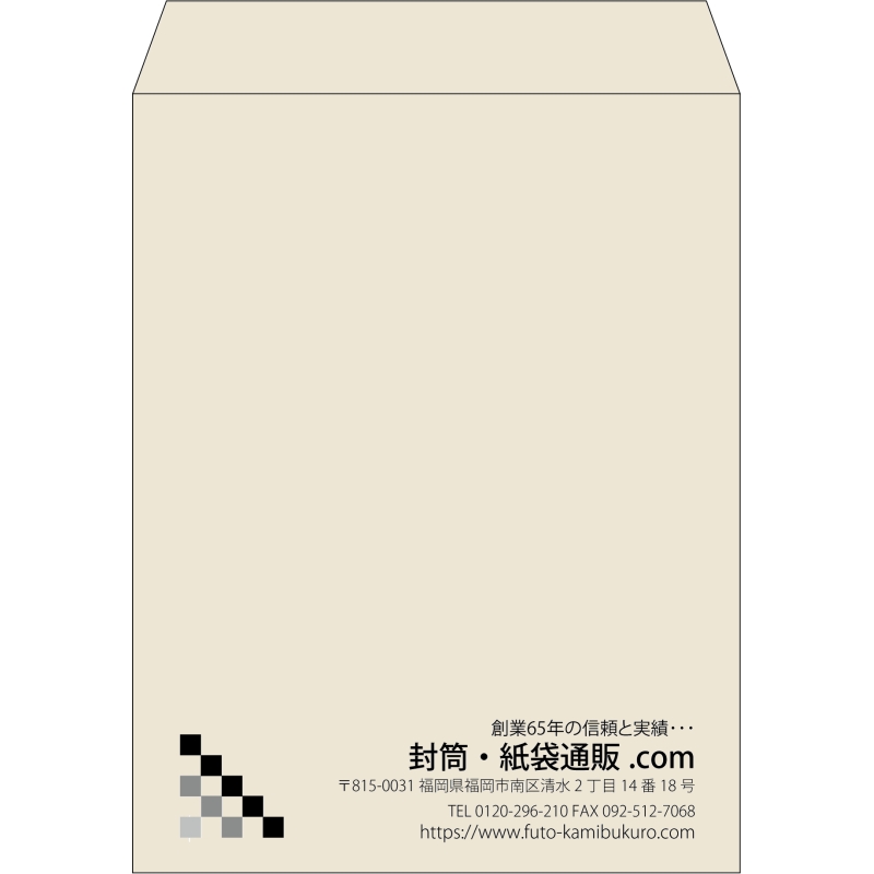 【既製品】角3(216x277mm)（〒枠なし）