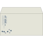 【既製品】洋長3(235x120mm)（〒枠なし）