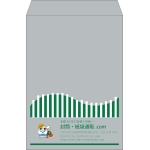 【既製品】角2(240x332mm)（〒枠なし）