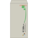 【既製品】長3(120x235mm)（〒枠あり）