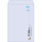 【既製品】角1(270x382mm)（〒枠なし）