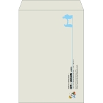 【既製品】角1(270x382mm)（〒枠なし）