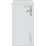 【既製品】長3(120x235mm)（〒枠あり）