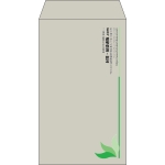 【既製品】角8(119x197mm)（〒枠なし）