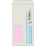 【既製品】長3窓付き(120x235mm)（〒枠なし）