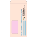 【既製品】長3窓付き(120x235mm)（〒枠なし）