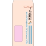 【既製品】長3窓付き(120x235mm)（〒枠あり）
