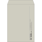 【既製品】角2(240x332mm)（〒枠なし）