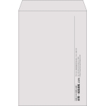 【既製品】角2(240x332mm)（〒枠なし）