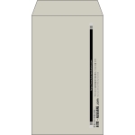 【既製品】角8(119x197mm)（〒枠なし）