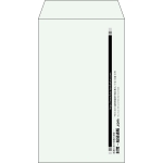 【既製品】角8(119x197mm)（〒枠なし）