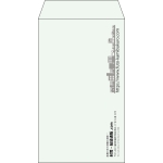 【既製品】角8(119x197mm)（〒枠なし）