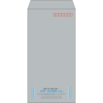 【既製品】長3(120x235mm)（〒枠あり）