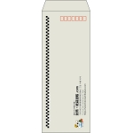 【既製品】長40(90x225mm)（〒枠あり）