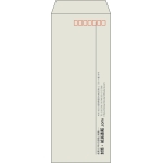 【既製品】長40(90x225mm)（〒枠あり）