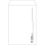 【既製品】角6(162x229mm)（〒枠なし）