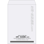 【既製品】角2(240x332mm)（〒枠なし）