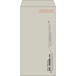 【既製品】長3(120x235mm)（〒枠あり）